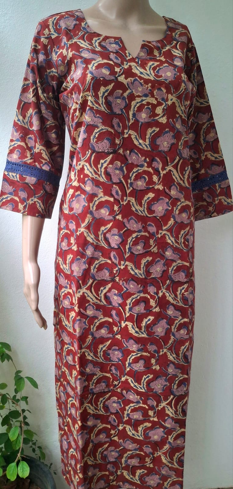 "KHUSBU" - the floral Jaipuri kurta