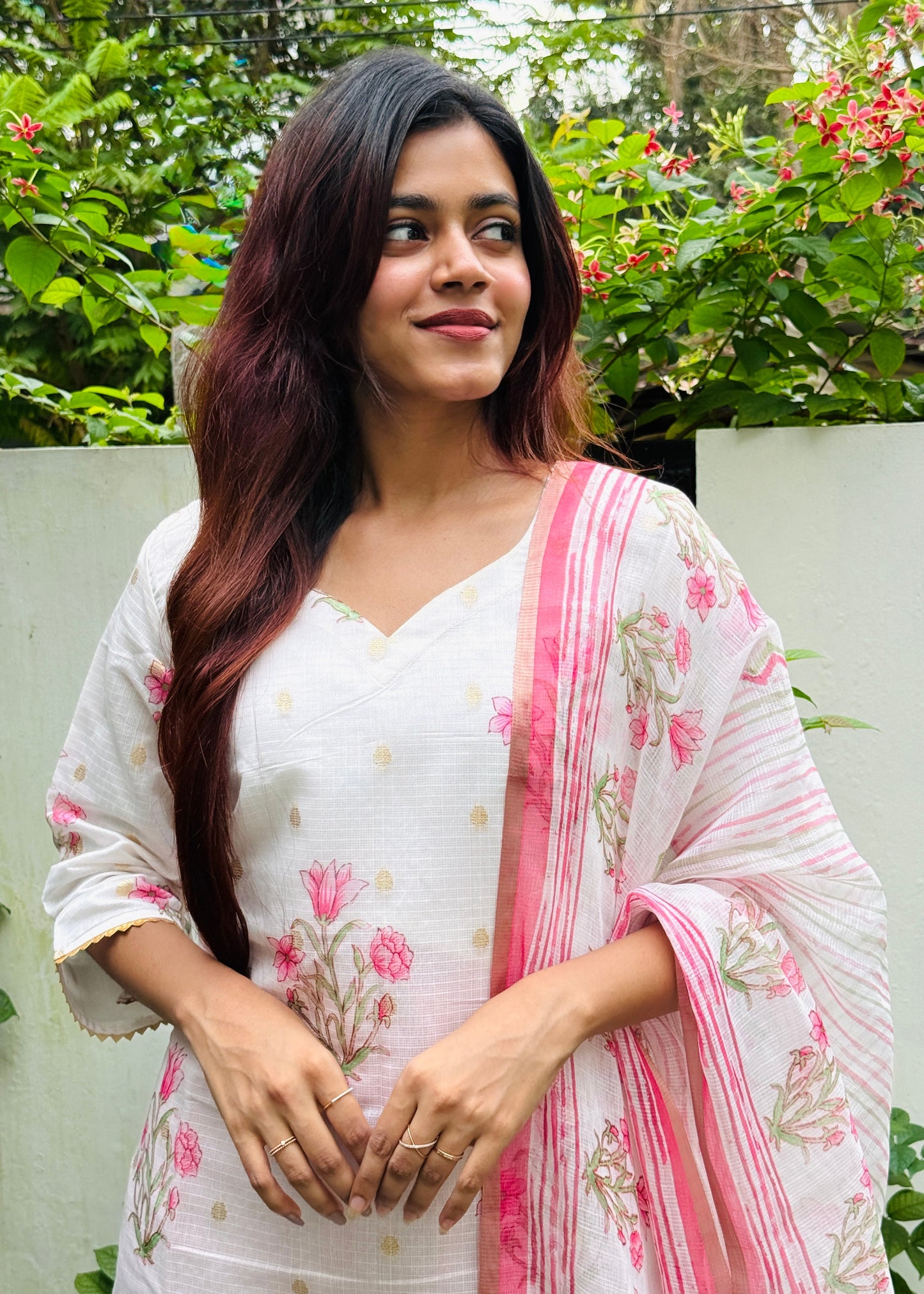 " Mridula" - The kota silk festive set