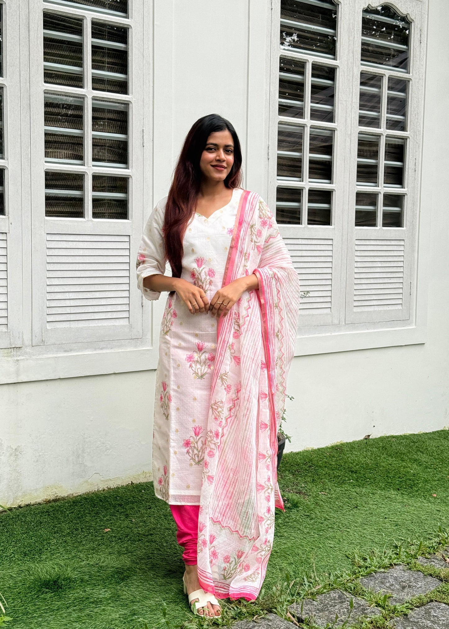 " Mridula" - The kota silk festive set