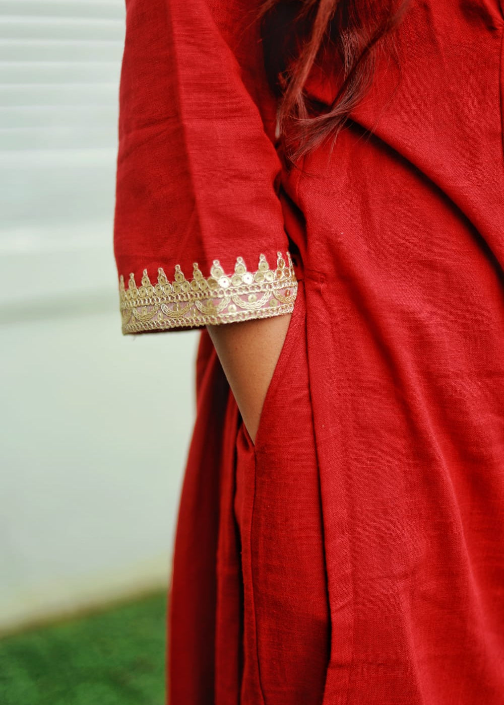 " Ruh "- The soulful red coord set