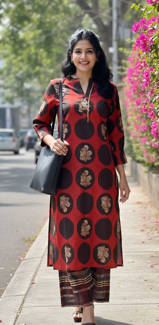 Urvi - The polka Coord set