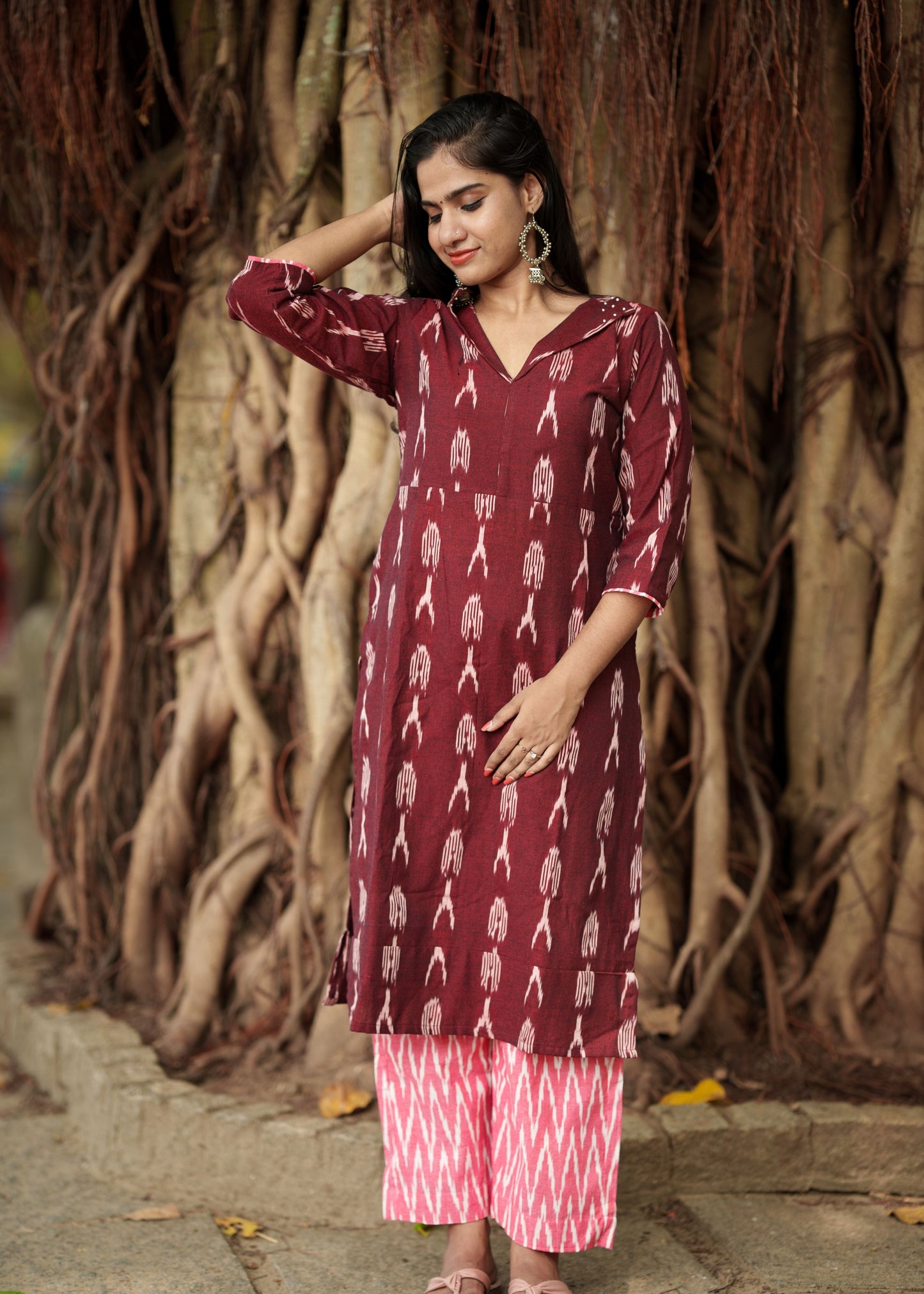 " Dori - Elegance of Ikkat weaves