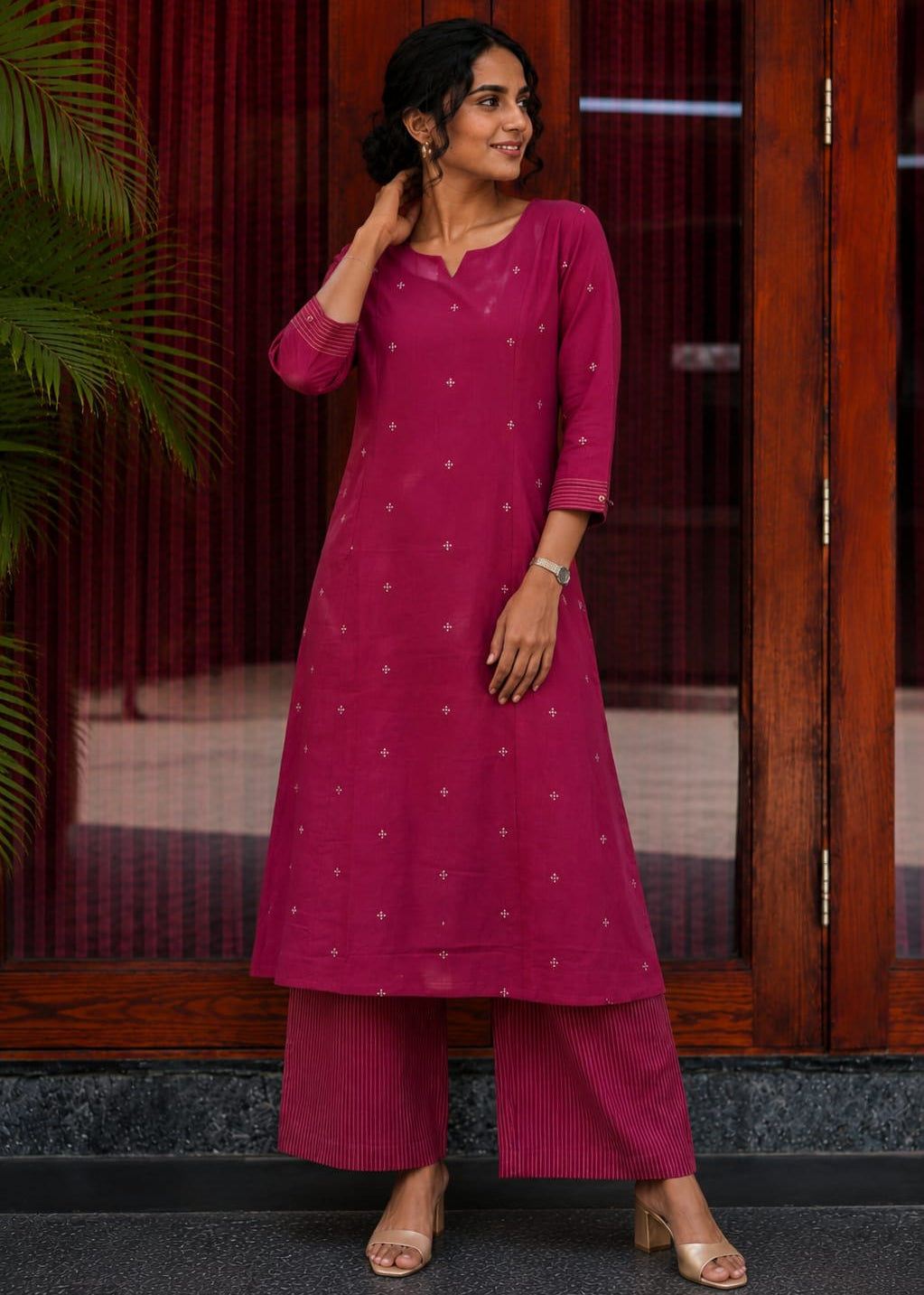 Zoh - The handloom Coord set