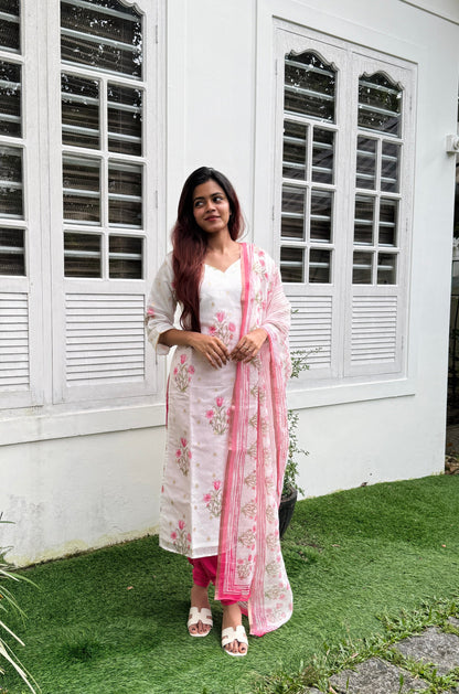 " Mridula" - The kota silk festive set