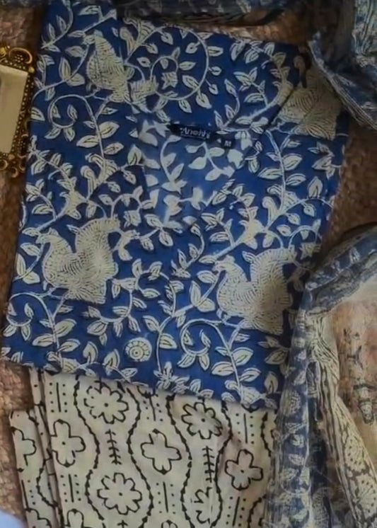 Avira - soft cotton kurta set