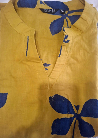 Khusbu - The yellow kurta