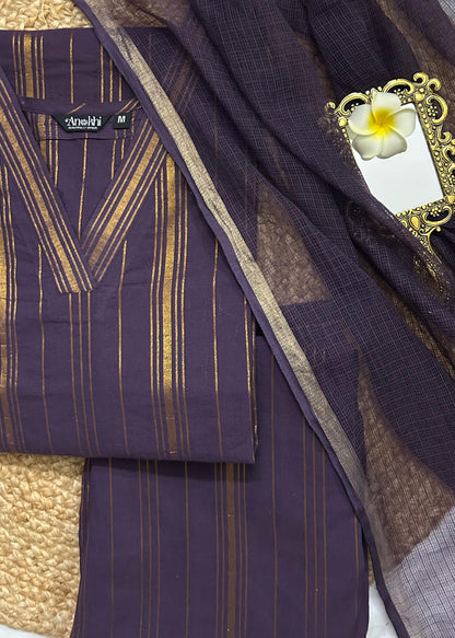 Avika - Purple Coord set