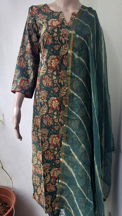 Parul - The dark green 3pcs set