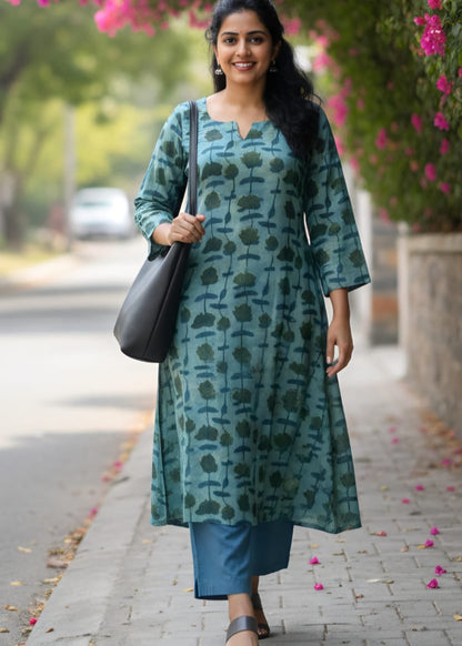 Surabhi - The vanaspati Ajrak Kurta