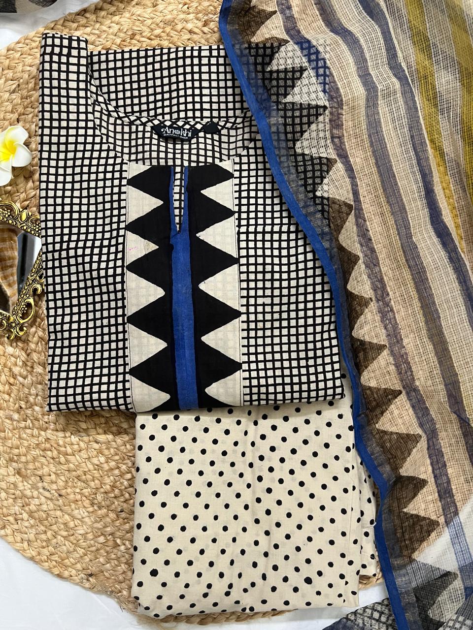 Mogra - Kota duppata set