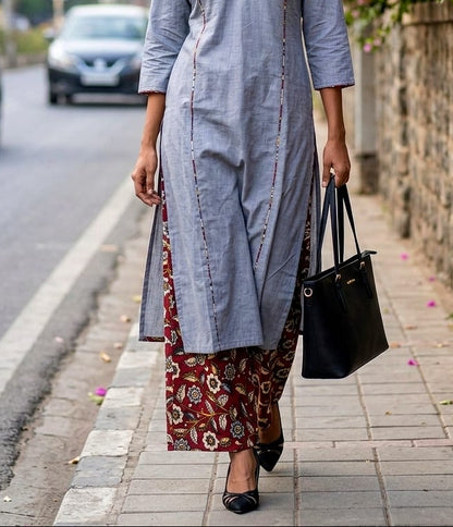 The Grey and Maroon set