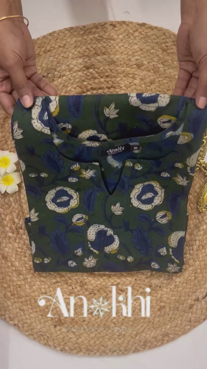 Sakhi - The green dabu coord set